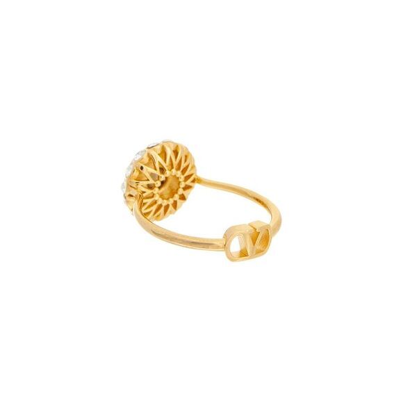 Valentino Vlogo Signature Ring, Gold